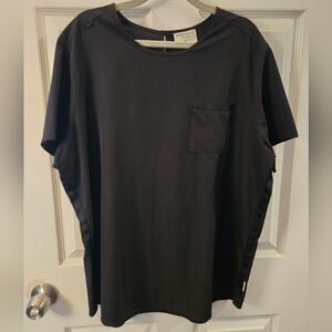 Scrubs!! Women's Black Scrub Top